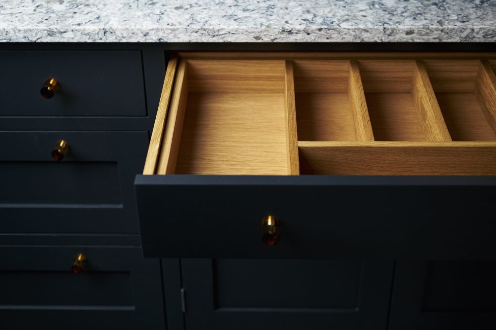 Kitchen drawer detail