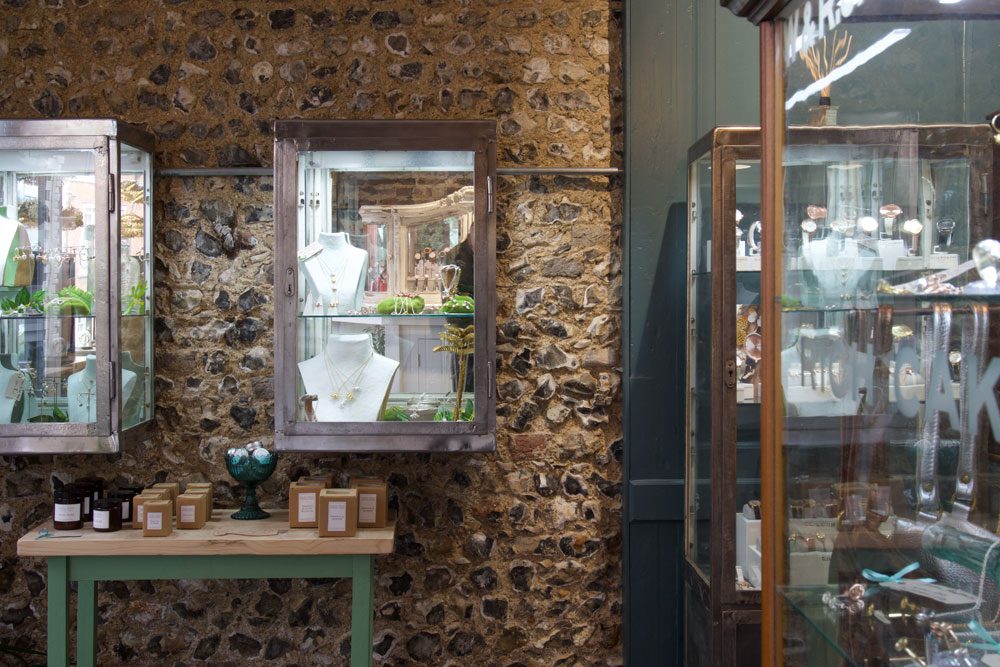 jewellery shop interior Sussex