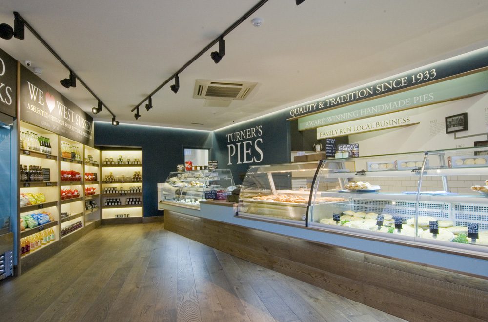 pie shop food retail