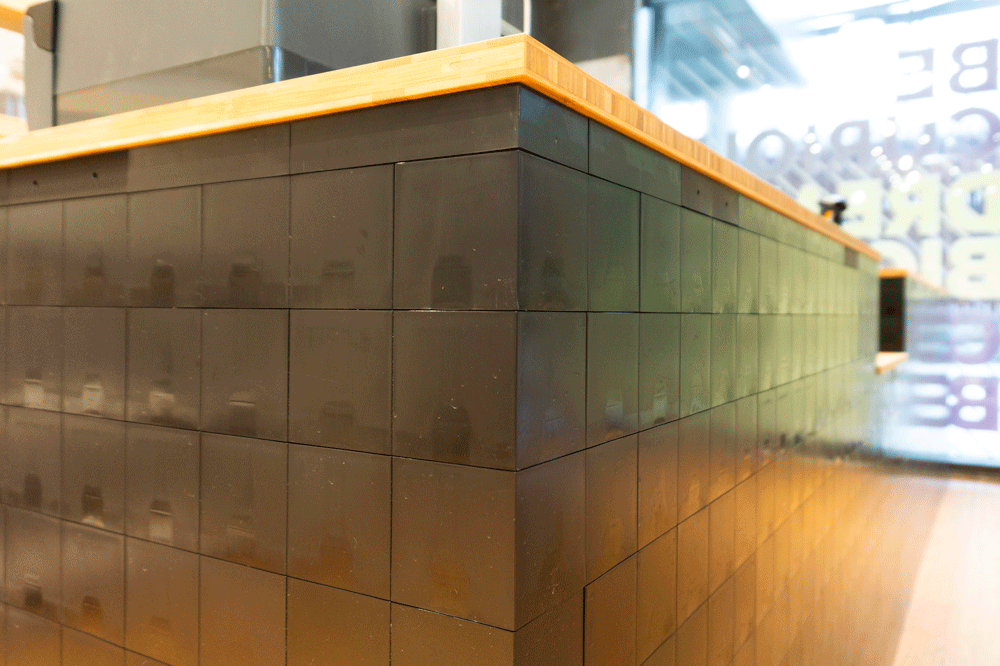 Morph coffee counter