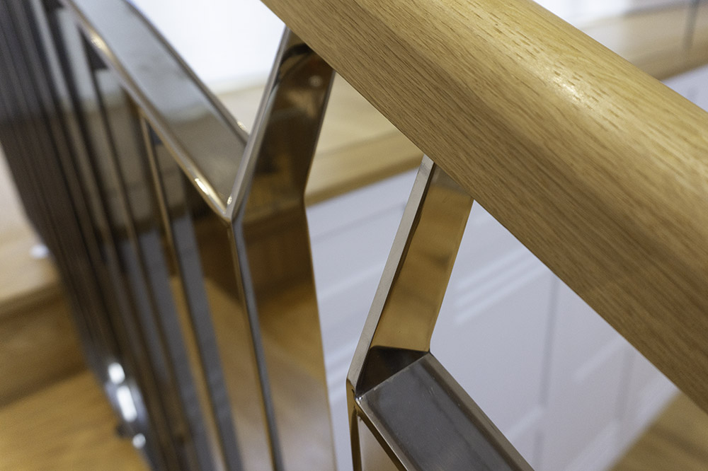 residential interior designer Sussex handrail details
