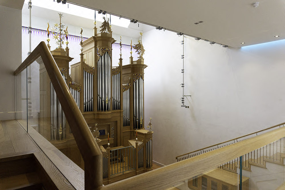 residential interior designer Sussex music room