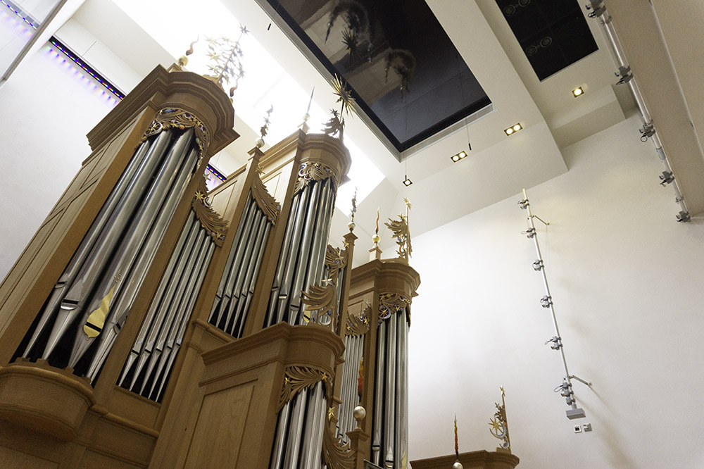 residential interior designer Sussex music room