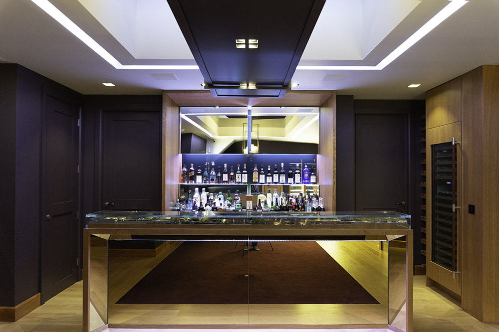 residential interior designer Sussex bar