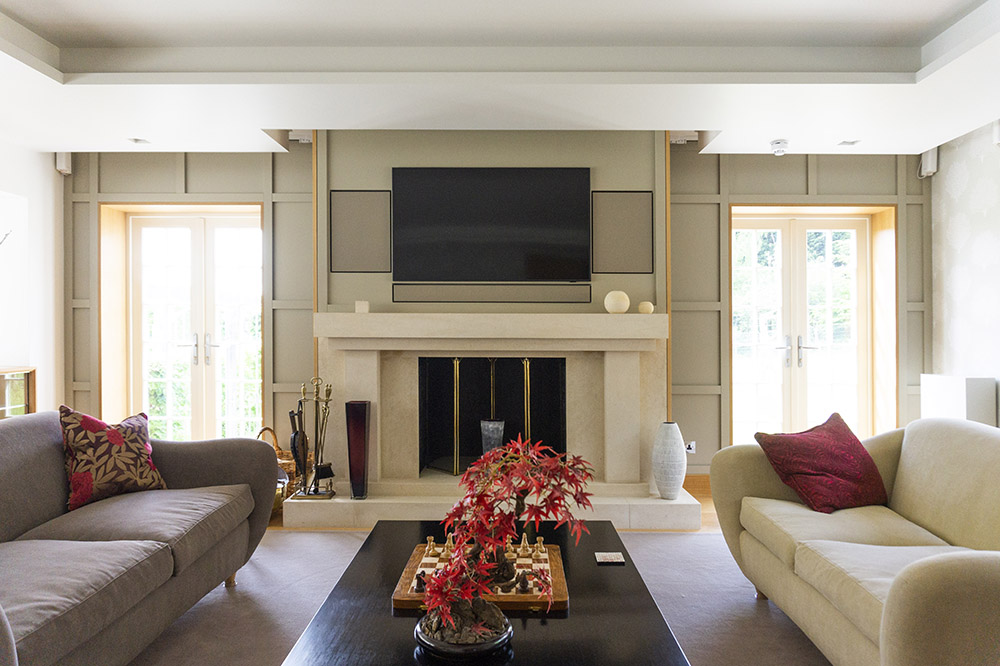 residential interior designer Sussex drawing room