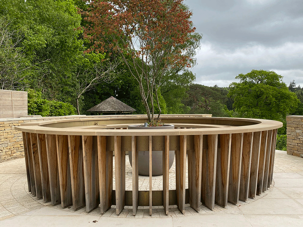 residential interior designer - garden bar design