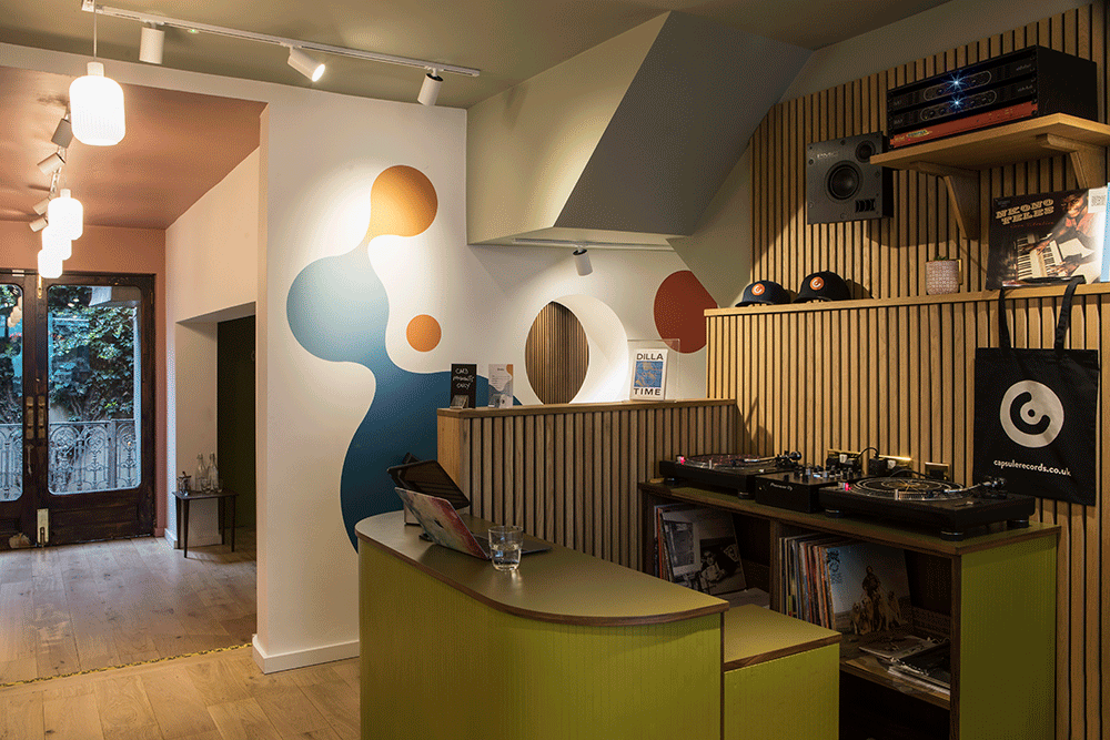 interior design record shop Brighton hove