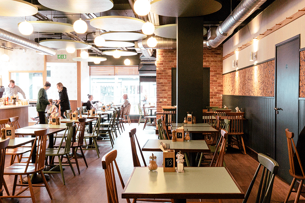 coffee shop chain interior design